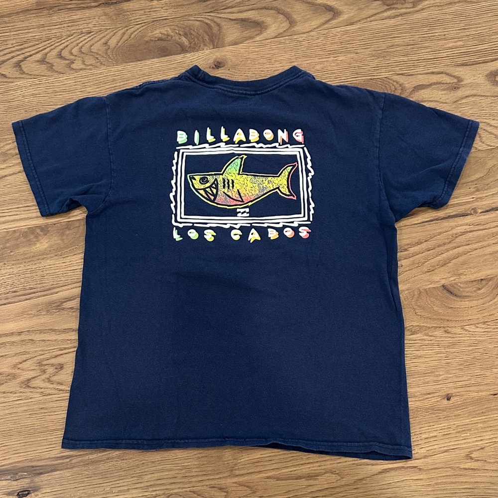 Kids Sharky Short Sleeve Crew Neck Cotton T-Shirt